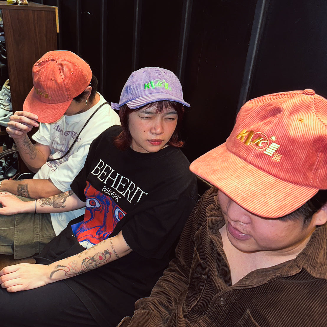 KIKI Corduroy Cap (Purple)
