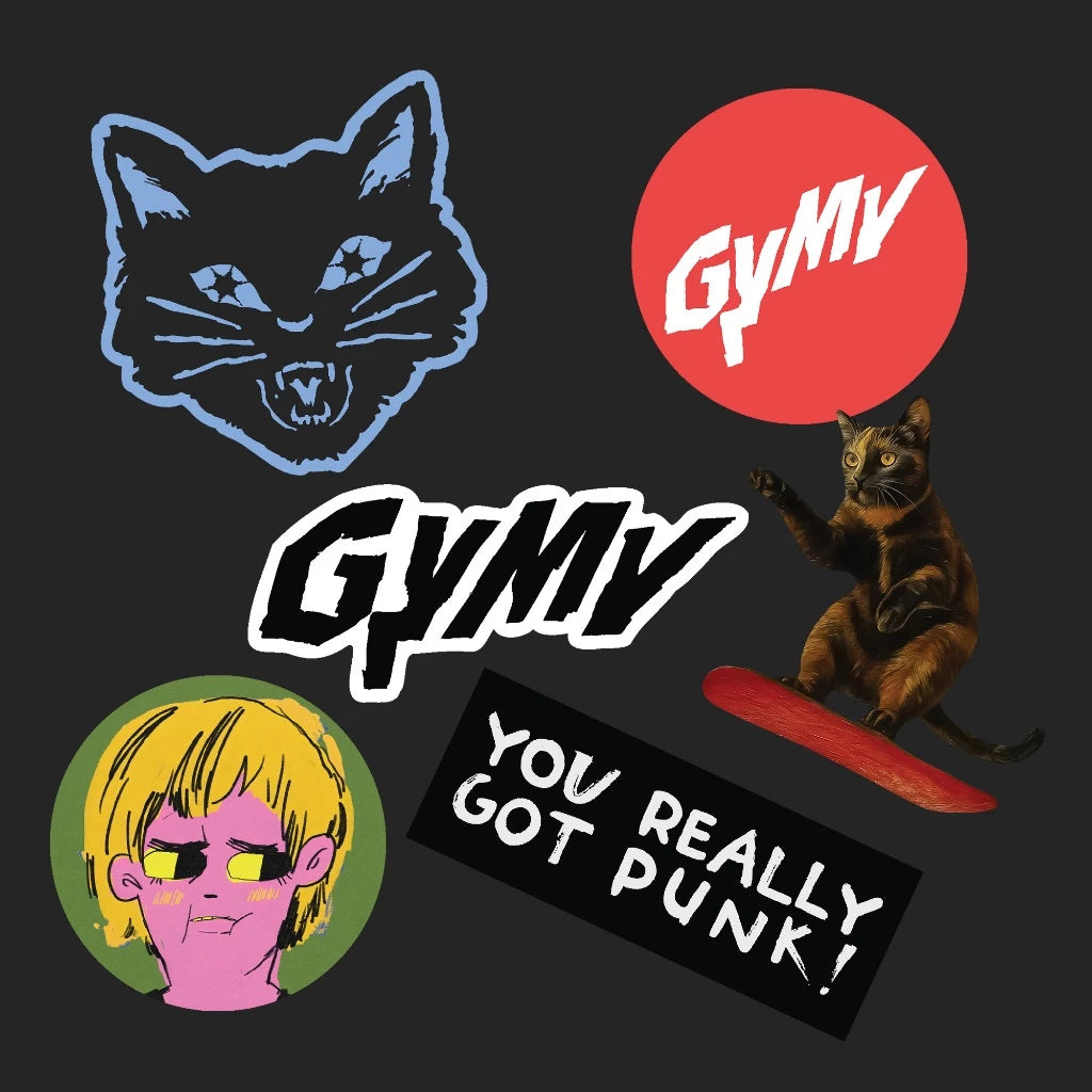 GYMV Sticker Set 2026 (6 pcs)