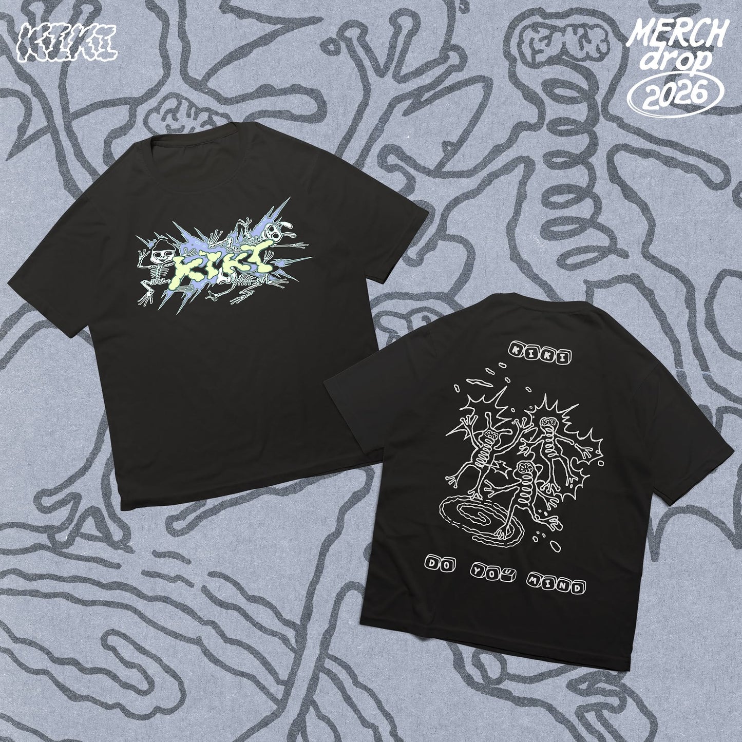 KIKI T-Shirt (2026) – Black