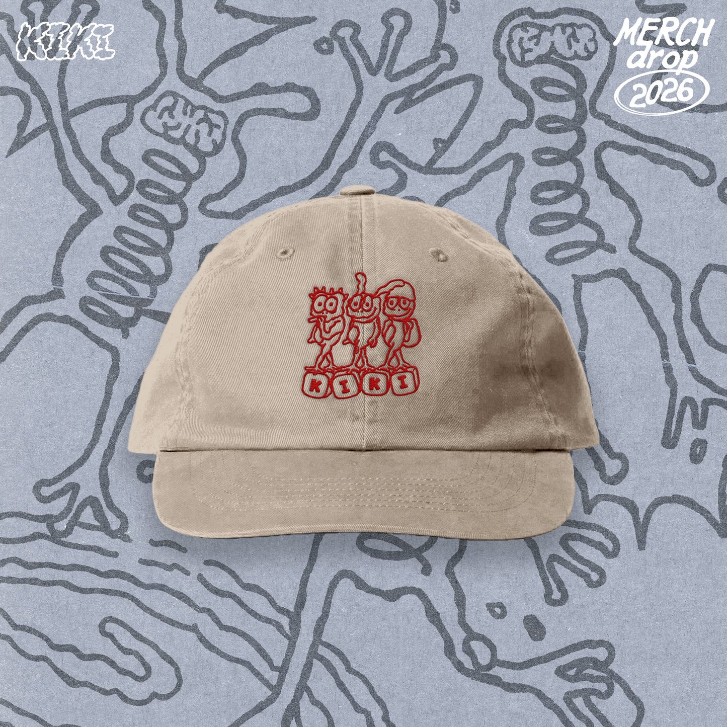 KIKI Cap – Cream