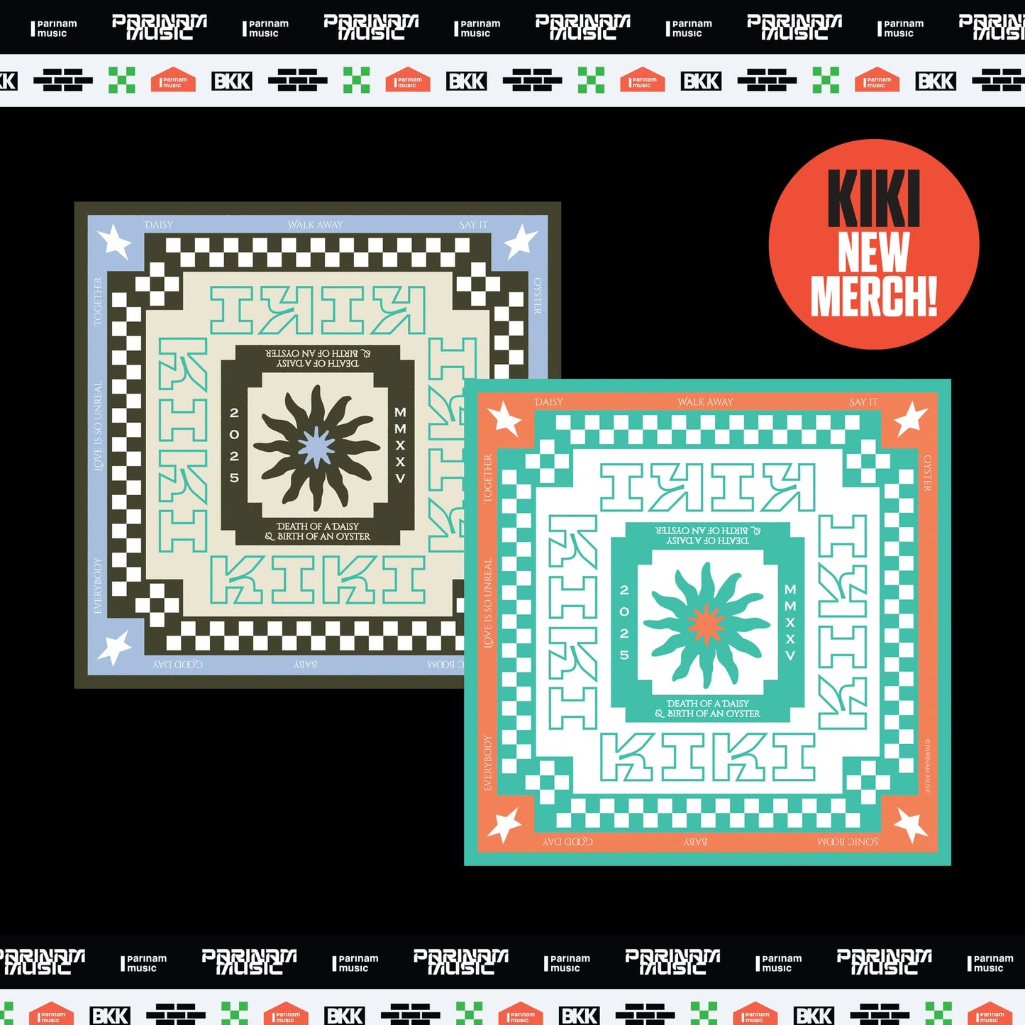 KIKI BANDANA - album DEATH OF A DAISY & BIRTH OF AN OYSTER (2025)