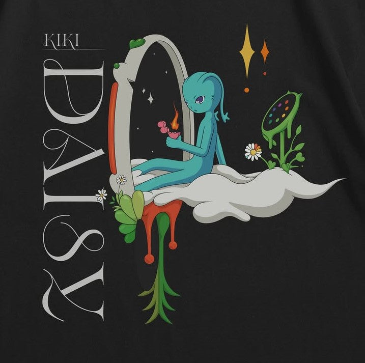 T-Shirt - KIKI (DAISY) 2025 - Black T-Shirt