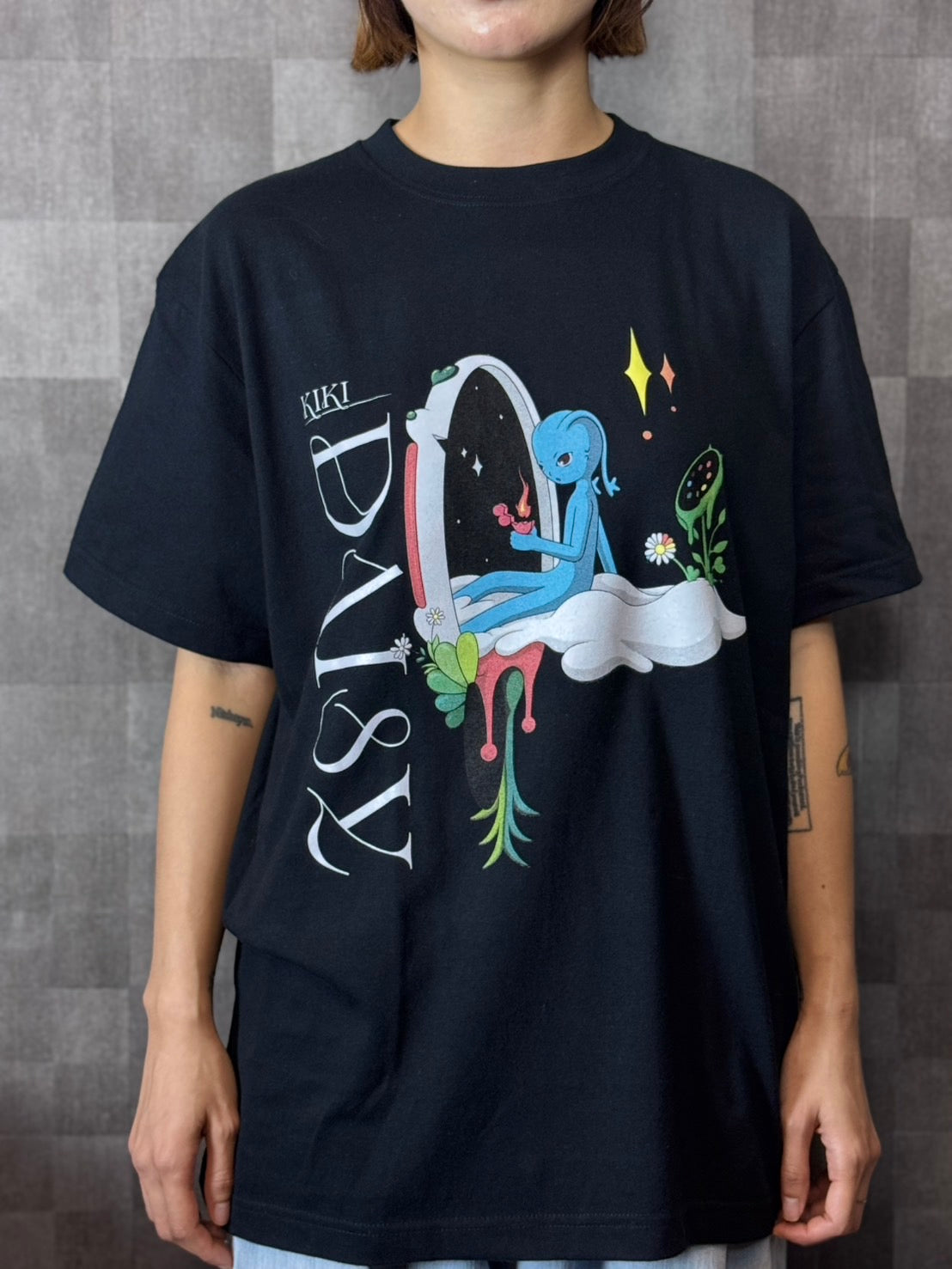 T-Shirt - KIKI (DAISY) 2025 - Black T-Shirt