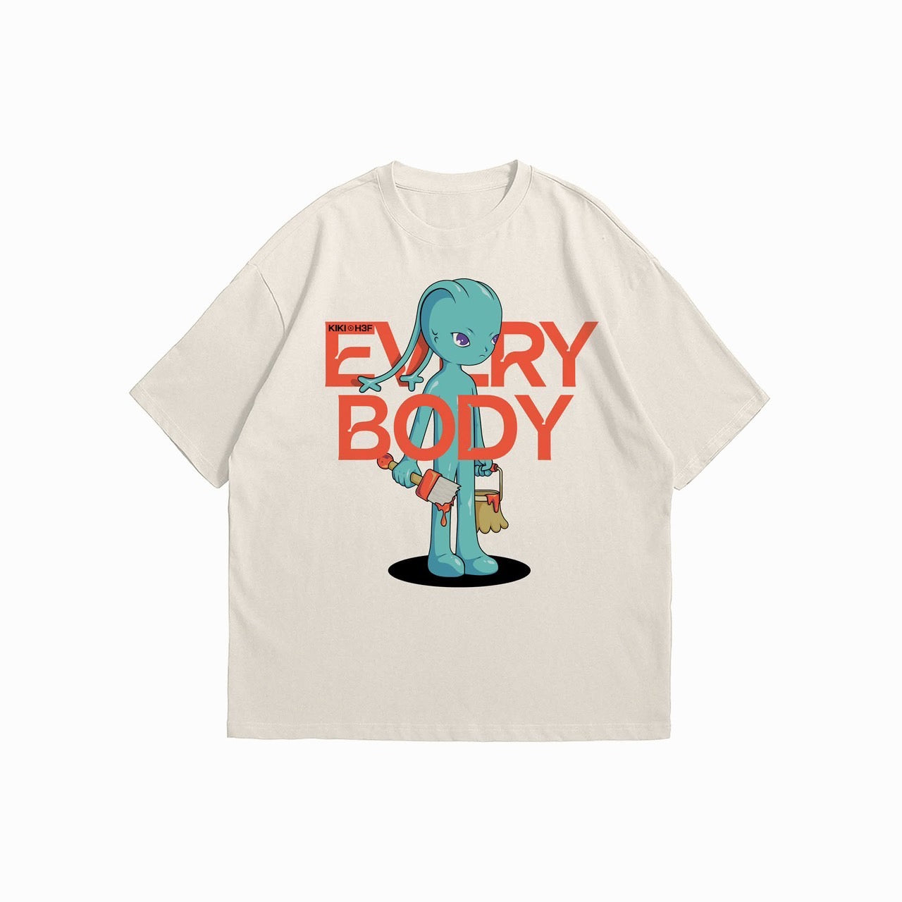 T-Shirt - KIKI (EVERYBODY) 2025 - Vanilla White T-Shirt