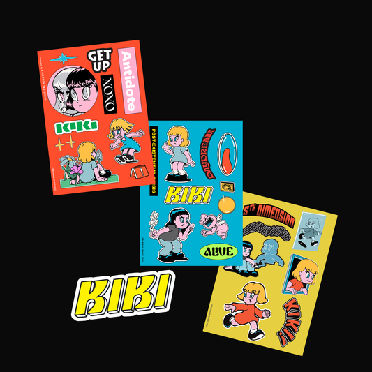 KIKI Sticker Set (4 pcs)