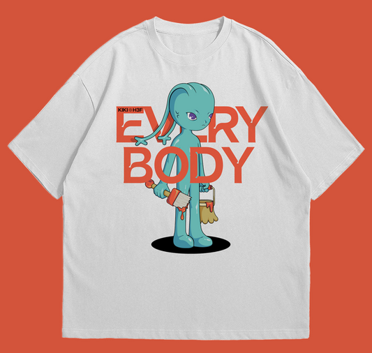 T-Shirt - KIKI (EVERYBODY) 2025 - Vanilla White T-Shirt