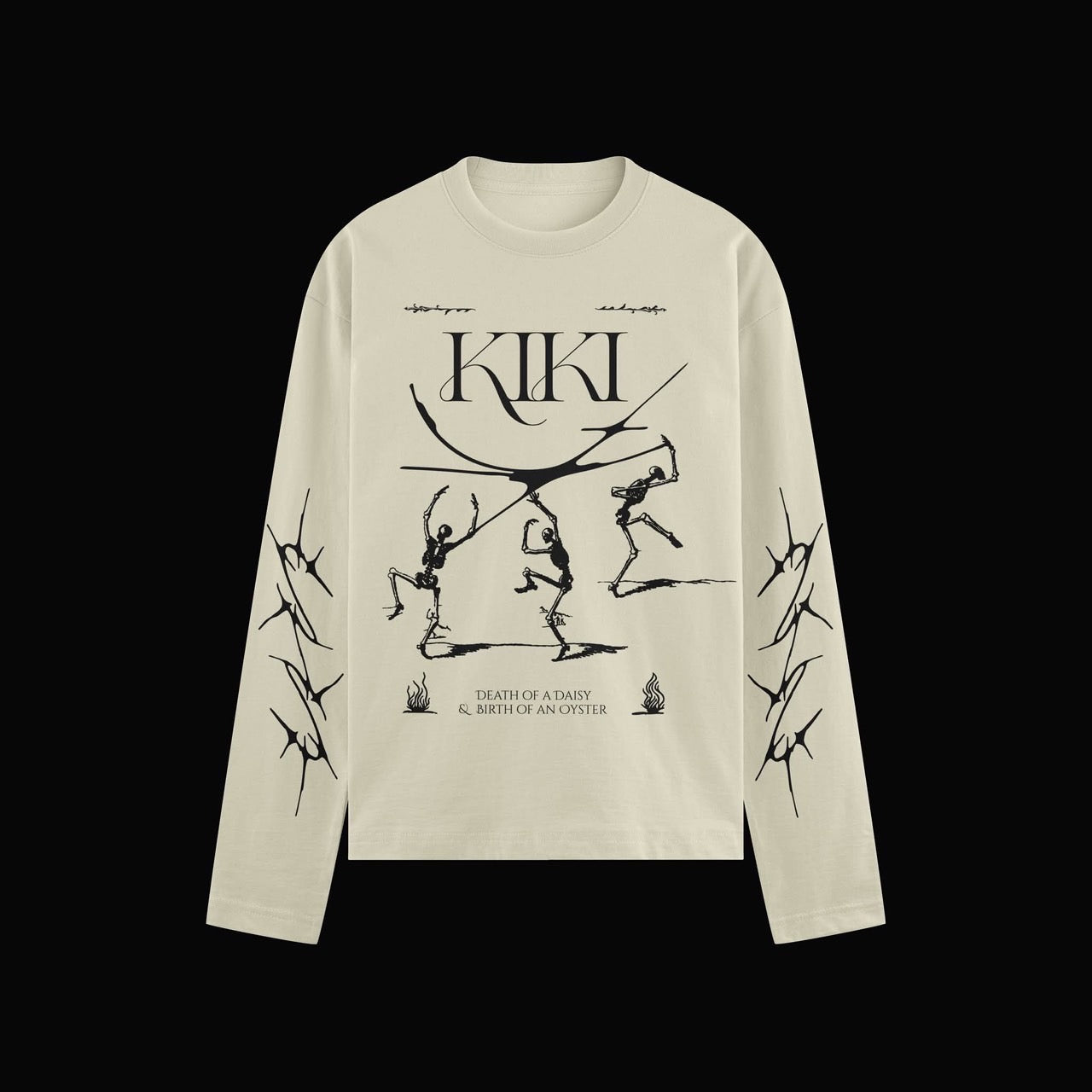 Long sleeve t-shirt - KIKI's DEATH OF A DAISY & BIRTH OF AN OYSTER (2025)