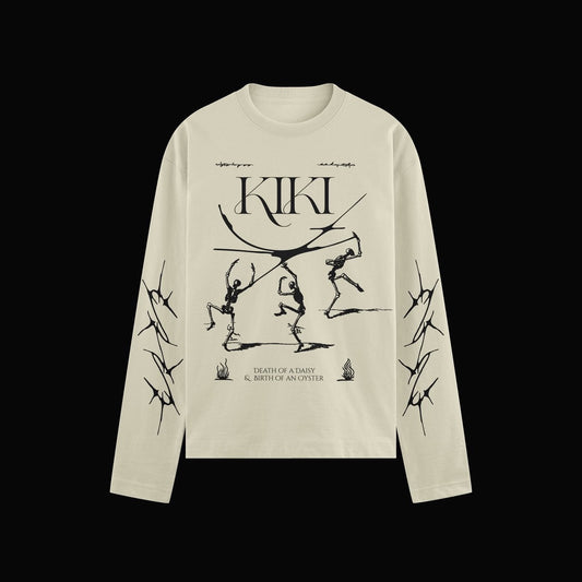 Long sleeve t-shirt - KIKI's DEATH OF A DAISY & BIRTH OF AN OYSTER (2025)