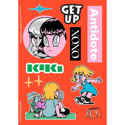 KIKI Sticker Set (4 pcs)