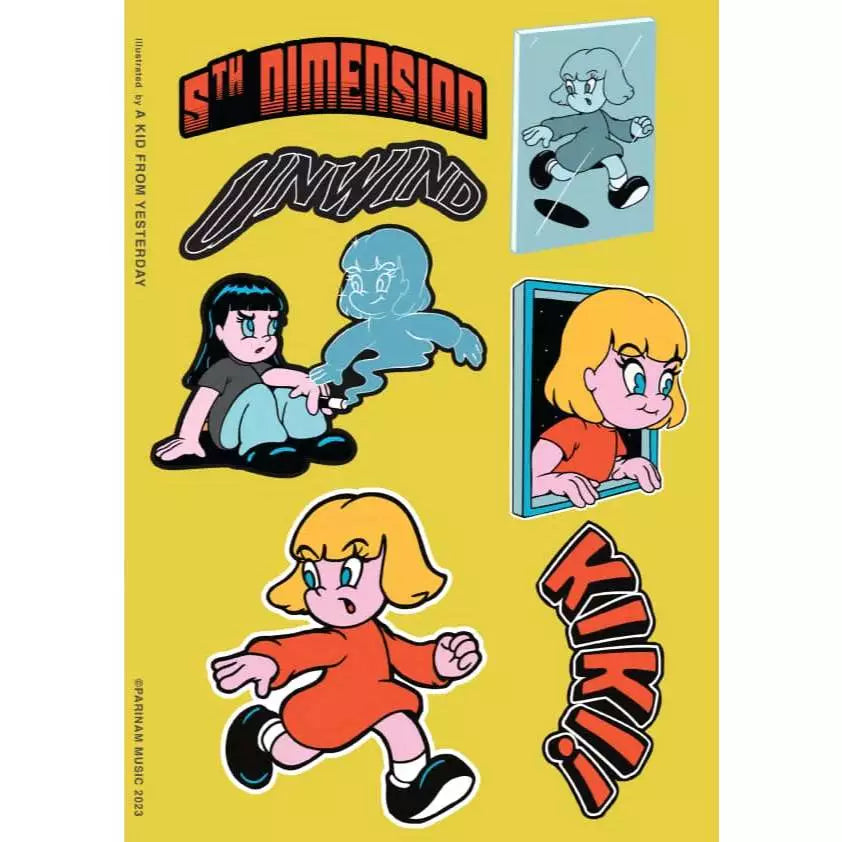 KIKI Sticker Set (4 pcs)