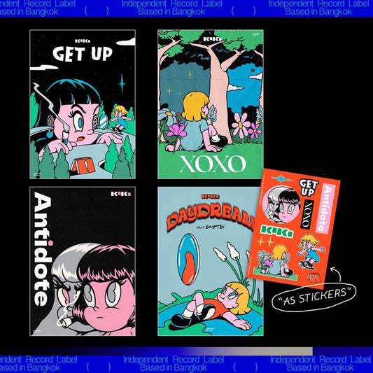KIKI Posters+Sticker Set (SET#1)
