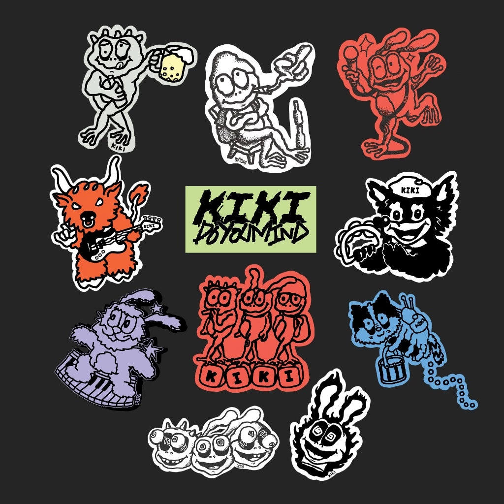KIKI Sticker Set 2026 (11 pcs)