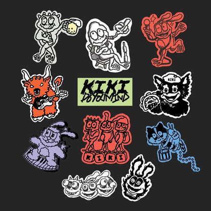 KIKI Sticker Set 2026 (11 pcs)