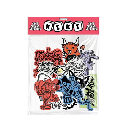 KIKI Sticker Set 2026 (11 pcs)
