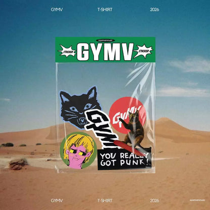 GYMV Sticker Set 2026 (6 pcs)