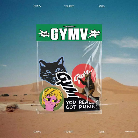 GYMV Sticker Set 2026 (6 pcs)