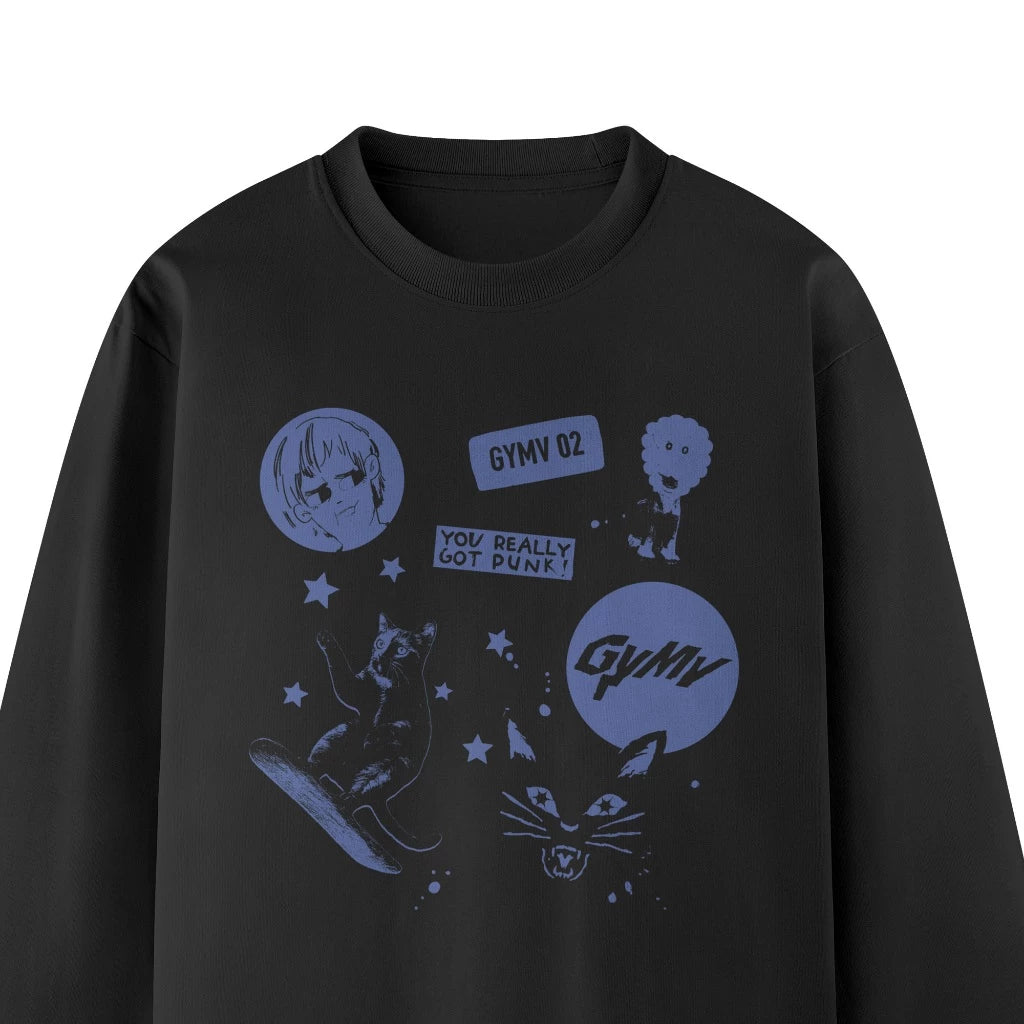 GYMV Long Sleeve T-Shirt (2026) – Black
