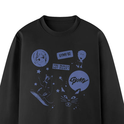 GYMV Long Sleeve T-Shirt (2026) – Black